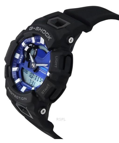 Casio G-Shock G-Squad Analog Digital Smartphone Link Bio-Based Resin Strap Blue Dial Quartz GBA-900CB-1A 200M Men's Watch