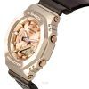 Casio G-Shock Analog Digital Bio-Based Resin Strap Rose Gold Dial Quartz GM-S2100CB-5A 200M Women's Watch