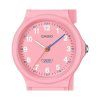 Casio Pop Analog Pink Bio Based Resin Strap Pink Dial Quartz LQ-24B-4B Women's Watch