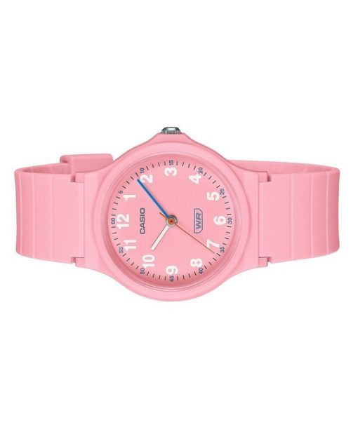 Casio Pop Analog Pink Bio Based Resin Strap Pink Dial Quartz LQ-24B-4B Women's Watch