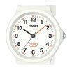 Casio Pop Analog White Bio Based Resin Strap White Dial Quartz LQ-24B-7B Women's Watch