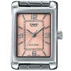 Casio Standard Analog Stainless Steel Pink Dial Quartz LTP-1234DD-4A Women's Watch