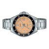 Casio Standard Analog Stainless Steel Salmon Dial Quartz MDV-10D-4A2V Men's Watch