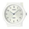 Casio POP Analog Bio Based Resin Strap Silver Dial Quartz MQ-24B-7B Unisex Watch