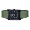 Casio Standard Analog Green Resin Strap Black Dial Quartz MTP-B175-3BV Men's Watch