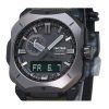 Casio ProTrek Analog Digital Green Cordura Cloth Strap Grey Dial Tough Solar PRW-6900YB-3 100M Men's Watch