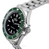 Edox Neptunian Stainless Steel Black Dial Automatic Divers 80120 3VM NIN 1000M Mens Watch