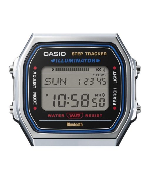 Casio Vintage Digital Smartphone Link Stainless Steel Quartz ABL-100WE-1A Unisex Watch