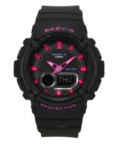 Casio Baby-G Analog Digital Resin Strap Black Dial Quartz BGA-280DN-1A 100M Women's Watch