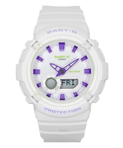 Casio Baby-G Analog Digital Resin Strap White Dial Quartz BGA-280DN-7A 100M Women's Watch