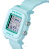 Casio Baby-G Digital Resin Strap Mint Green Dial Quartz BGD-10-3 100M Women's Watch