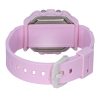 Casio Baby-G Digital Resin Strap Pink Dial Quartz BGD-10-4 100M Women's Watch