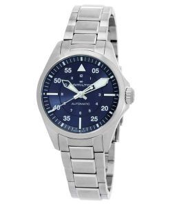 Hamilton Khaki Aviation Pilot Stainless Steel Blue Dial Automatic H76215140 100M Men's Watch