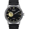 Iron Annie G38 Leather Strap Black Dial Automatic 53682 100M Mens Watch