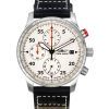 Iron Annie F13 Tempelhof Chronograph Leather Strap Beige Dial Quartz 56705 100M Mens Watch