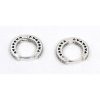 Pandora Pave Heart Hoop Earrings 296317CZ For Women