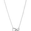 Pandora Moments Infinity Sterling Silver Collier Necklace With Clear Cubic Zirconia 398821C01-50 For Women