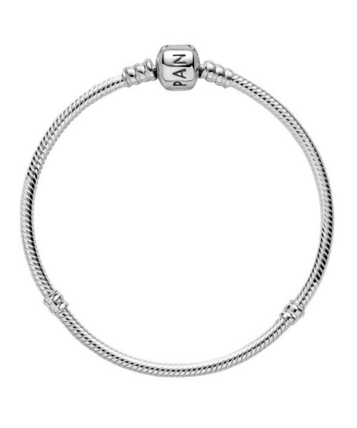 Pandora Moments Snake Link Sterling Silver Bracelet 590702HV-20 For Women