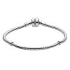 Pandora Moments Snake Link Sterling Silver Bracelet 590702HV-20 For Women