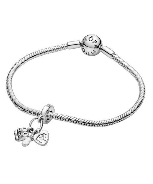 Pandora Baby Bottle and Shoes Dangle Charm 798106CZ For Women