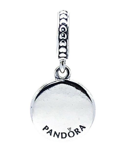 Pandora Friends Are Family Dangle Charm With Black Enamel 798124EN16 For Women