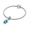 Pandora Murano Glass Sea Turtle Dangle Charm 798939C01 For Women