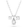 Swarovski Mesmera Rhodium Plated And Zirconia Pendant 5571077 For Women