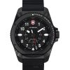 Victorinox Swiss Army Journey 1884 Rubber Strap Black Dial Quartz 241982 200M Men's Watch