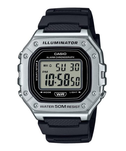 Casio Standard Digital Resin Strap Quartz W-218HM-7AV Men's Watch