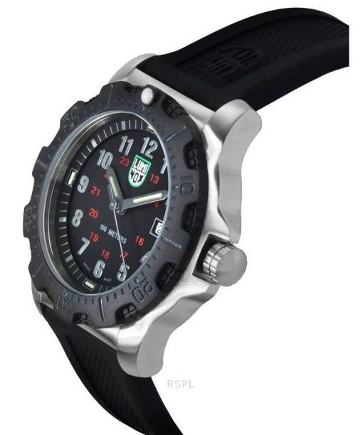 Luminox G-Collection Manta Ray Carbonox Polyurethane Strap Black Dial Quartz X2.2132 100M Men's Watch