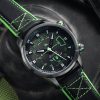 AVI-8 Hawker Harrier HUD Leather Strap Gradient Black Dial Automatic AV-4117-02 Men's Watch