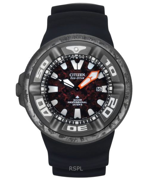 Citizen Eco-Drive Marine Godzilla Limited Edition Red Dial Diver's BJ8059-03Z 300M Men's Watch