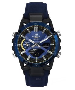 Casio Edifice Sospensione 50th Anniversary Limited Edition Blue Dial Tough Solar ECB-2000SS-2A 100M Men's Watch