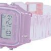 Casio Youth Pink Resin Digital F-91WS-4 F91WS-4 Unisex Watch