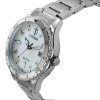 Citizen Marine Eco-Drive Crystal Accents Stainless Steel Mother Of Pearl Dial FE6170-88D 100M Women's Watch