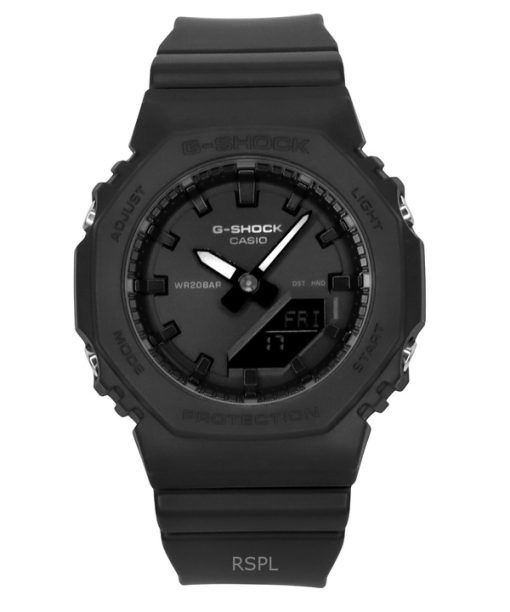 Casio G-Shock Analog Digital Bio-Based Resin Black Dial Quartz GMA-P2100BB-1A 200M Women's Watch