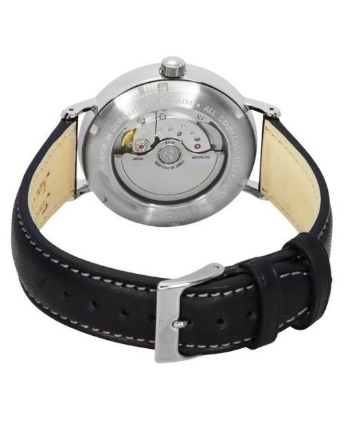 Iron Annie Amazonas Impression Leather Strap Black Dial Automatic 59602 Men's Watch