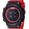 Invicta Racing Digital Chronograph Polyurethane Strap Black Dial Quartz 47528 100M Mens Watch