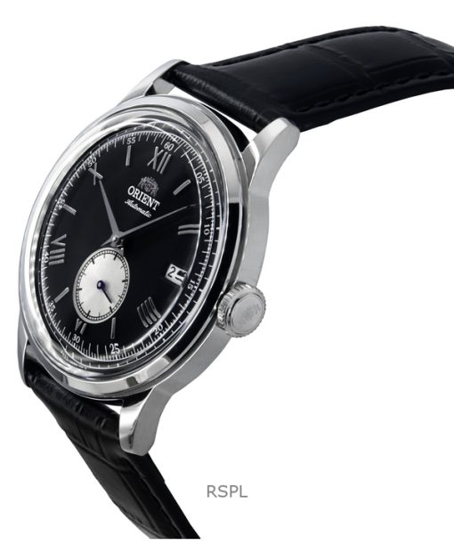 Orient Classic Bambino Version 2 Leather Strap Black Dial Automatic RA-AP0101B Men's Watch