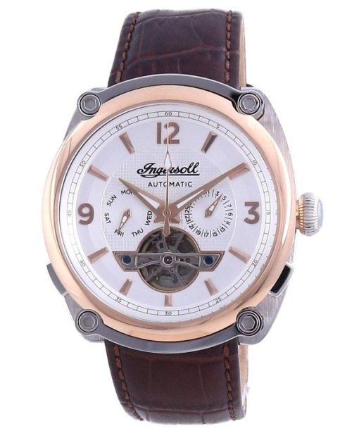 Refurbished Ingersoll The Michigan White Dial Open Heart Automatic I01103B Men's Watch