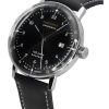 Refurbished Iron Annie 100 Jahre Bauhaus Leather Strap Black Dial Automatic 50562 Men's Watch