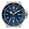 Refurbished Timex Harborside Blue Dial Two Tone Stainless Steel Quartz TWG019600 Men's Watch