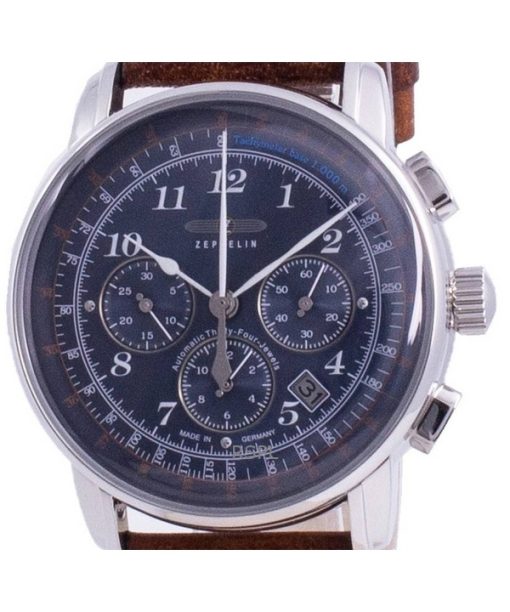 Refurbished Zeppelin LZ126 Los Angeles Chronograph Automatic 76243 Men's Watch