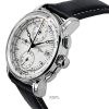 Zeppelin 100 Jahre Chronograph Leather Strap Silver Dial Quartz 86701 Men's Watch