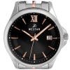 Westar Profile Stainless Steel Black Dial Quartz 40180SPN603 Women's Watch