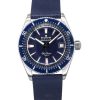 Edox Skydiver Limited Special Blue Dial Automatic Diver's 80131 3BUC BUICO 300M Men's Watch With Extra Strap