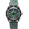 Edox Skydiver Special Edition Green Dial Automatic Diver's 801313NCVI 300M Men's Watch With Extra Strap