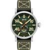 AVI-8 Dambuster Chadwick Meca-Quartz Forest Green Leather Strap Green Dial AV-4113-02 Men's Watch