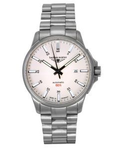 Bauhaus Aviation Titanium Full Luminous Beige Dial Automatic 2864M5 100M Men's Watch