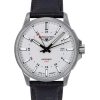 Bauhaus Aviation GMT Leather Strap Full Luminous Beige Dial Automatic 28685 100M Mens Watch